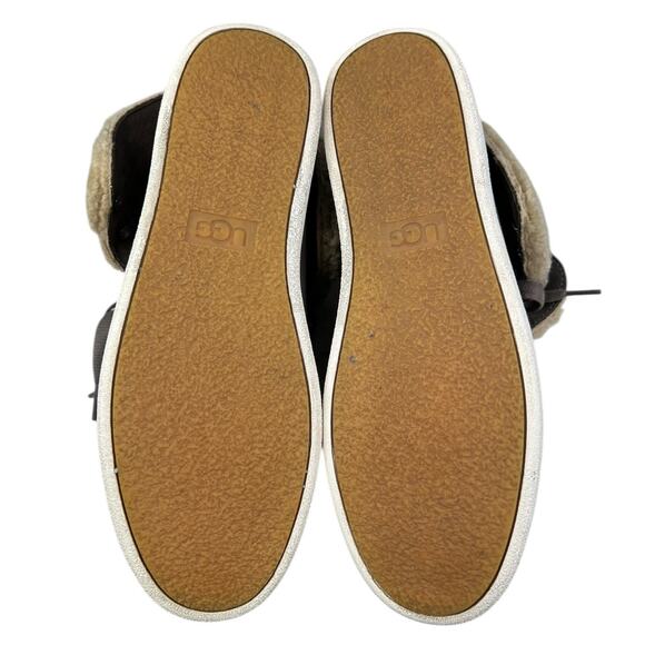 UGG Women’s Starlyn Brown Cuffed Sneaker Boot Size US 10 - Picture 9 of 12